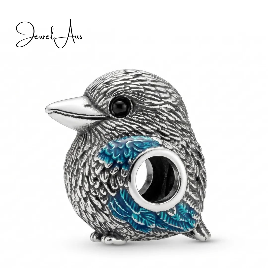 jewelaus CHARMS Sterling Silver Aussie Bird Charm