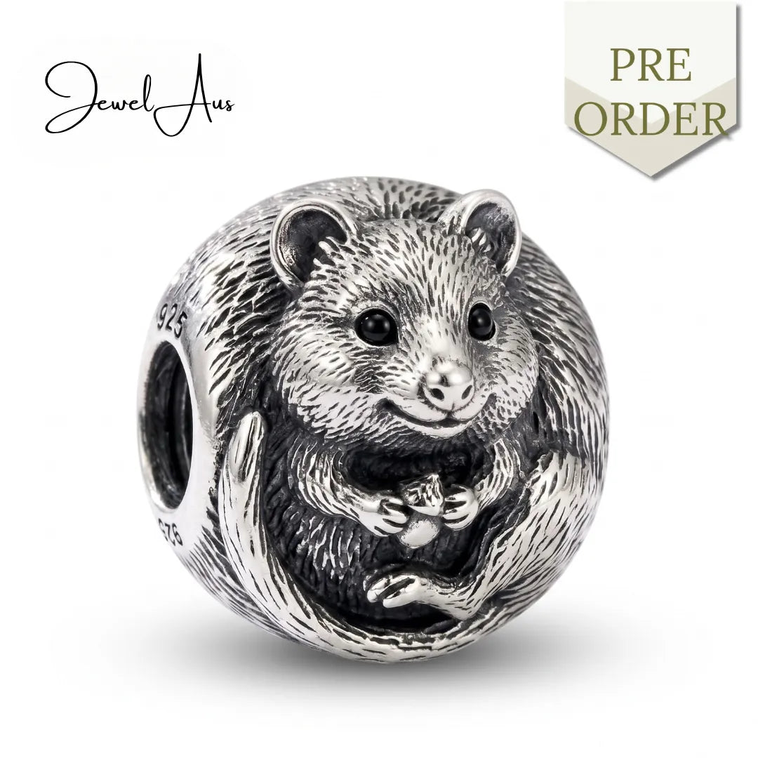 jewelaus CHARMS Sterling Silver Aussie quokka Charm