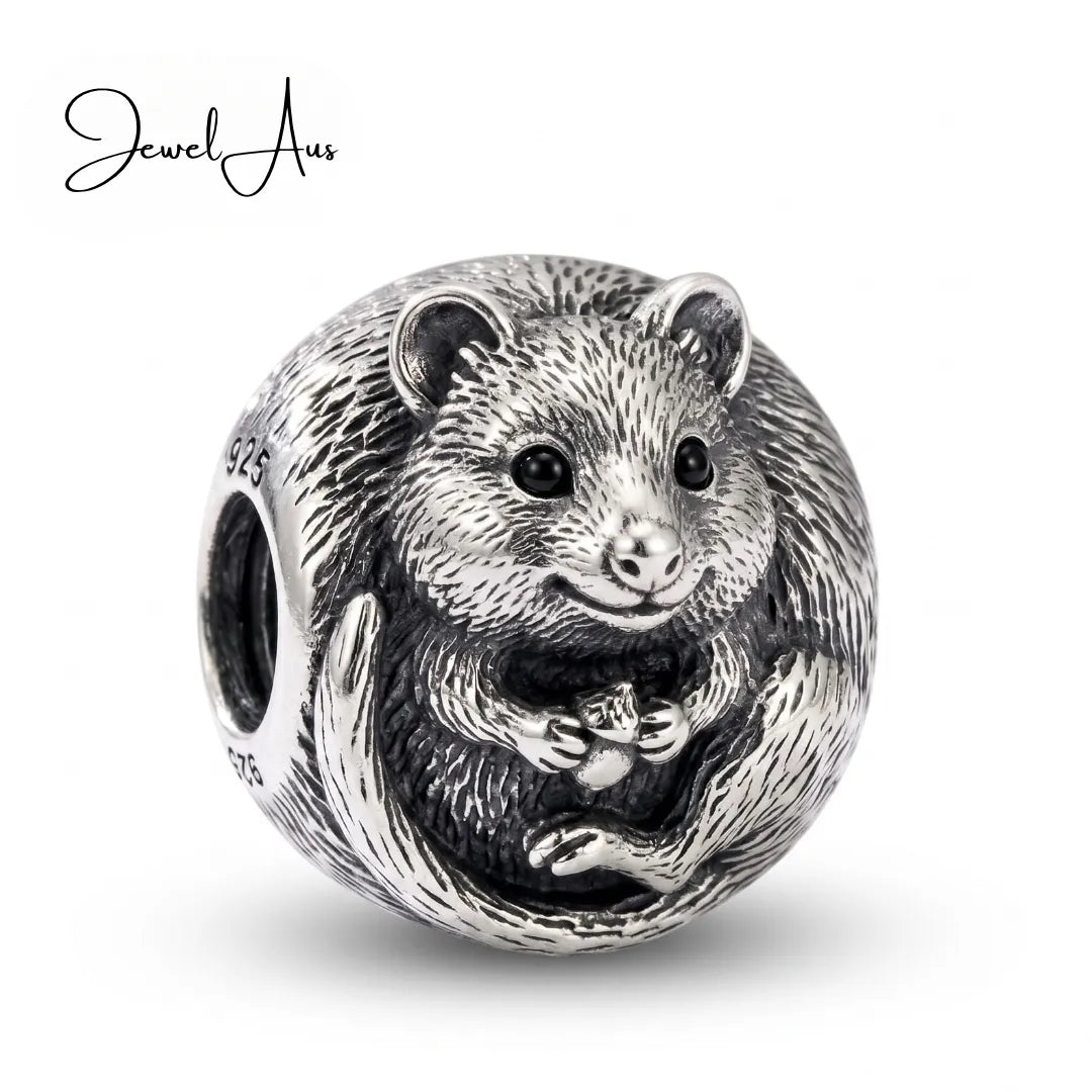 jewelaus CHARMS Sterling Silver Aussie quokka Charm