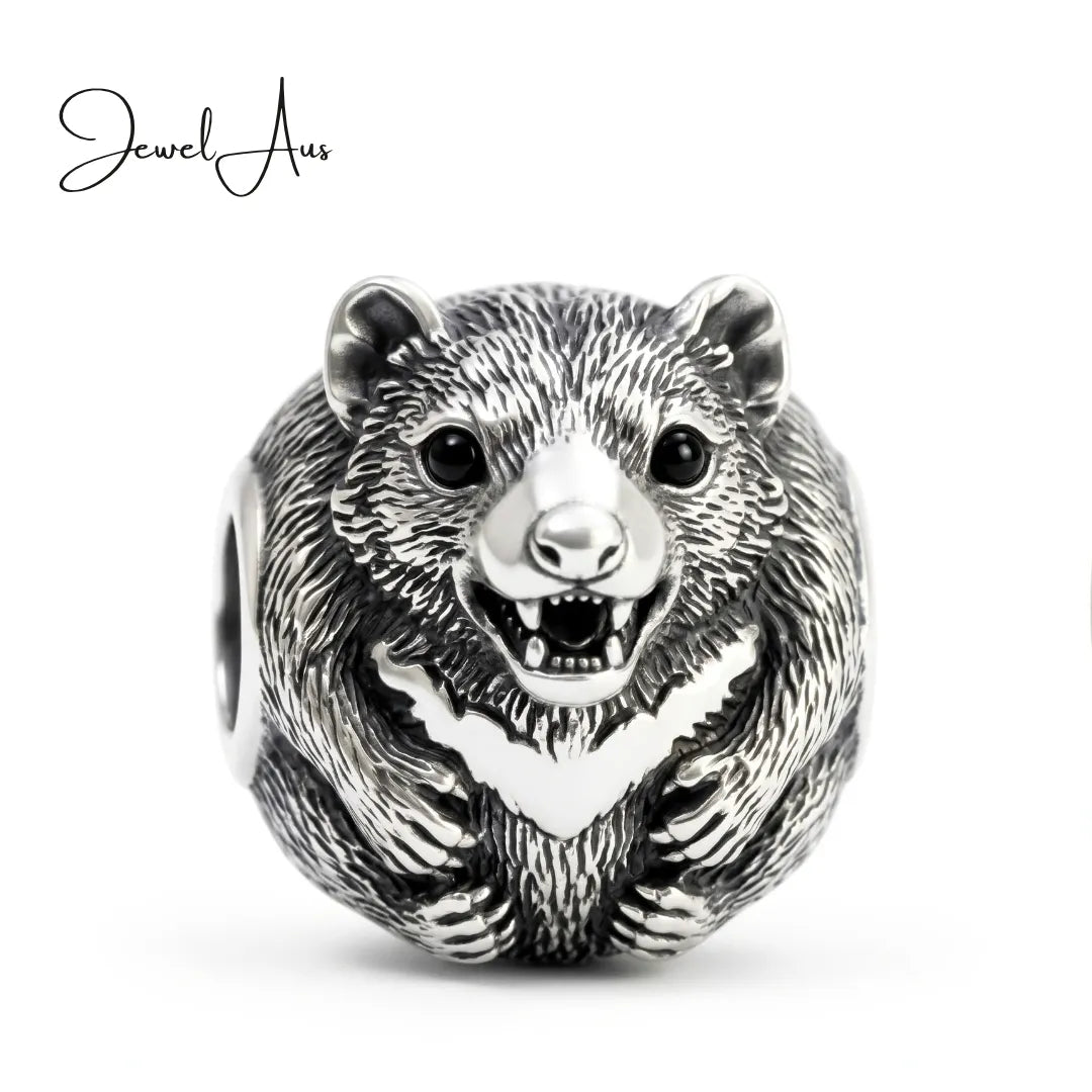 jewelaus CHARMS Sterling Silver Aussie Tasmanian devil charm