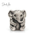 jewelaus CHARMS Sterling Silver Baby Elephant Charm