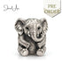 jewelaus CHARMS Sterling Silver Baby Elephant Charm
