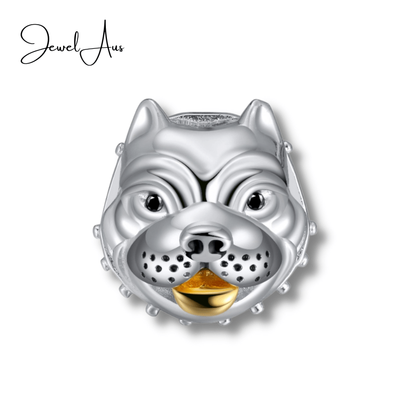 jewelaus CHARMS Sterling Silver Bulldog Charm