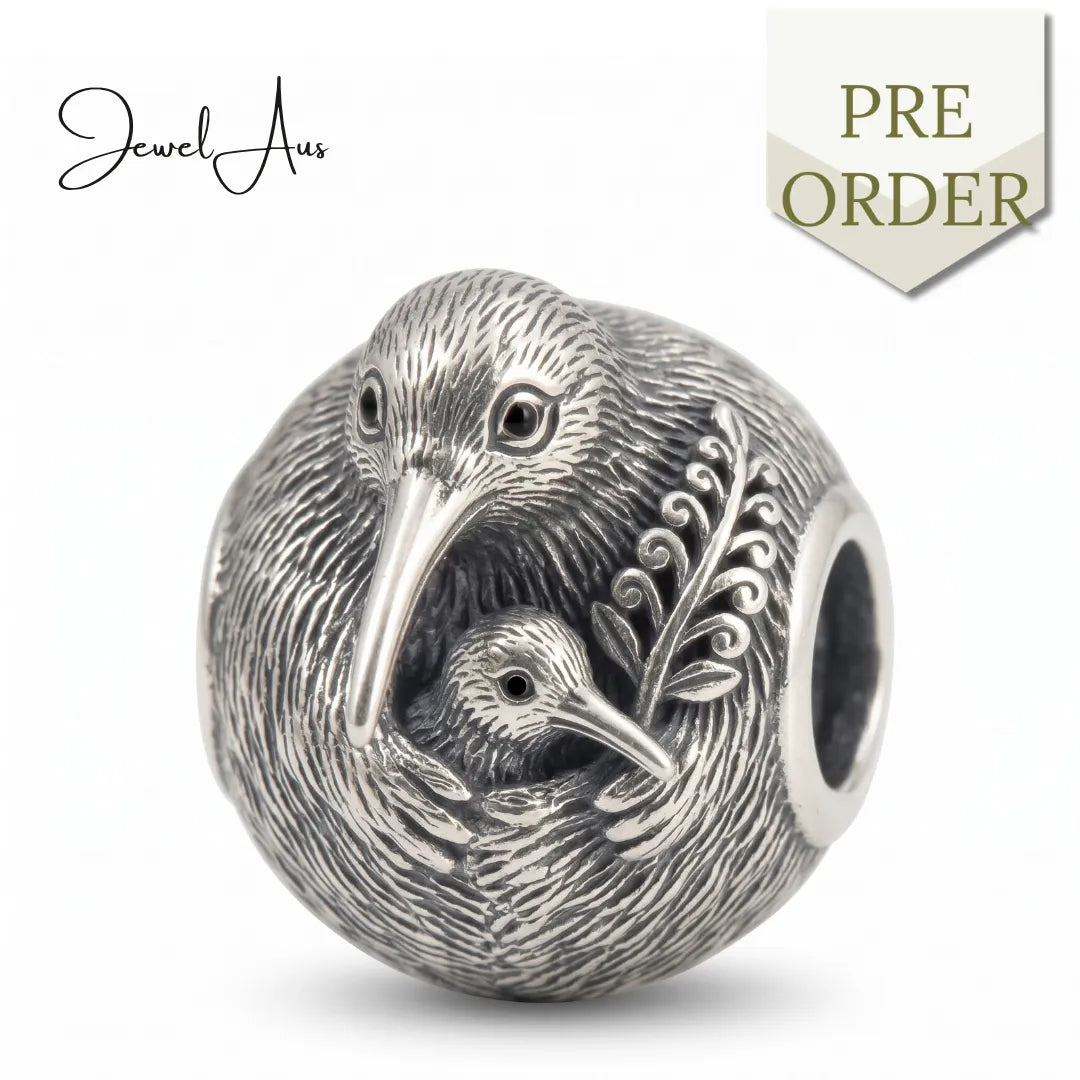 jewelaus CHARMS Sterling Silver Kiwi Bird charm