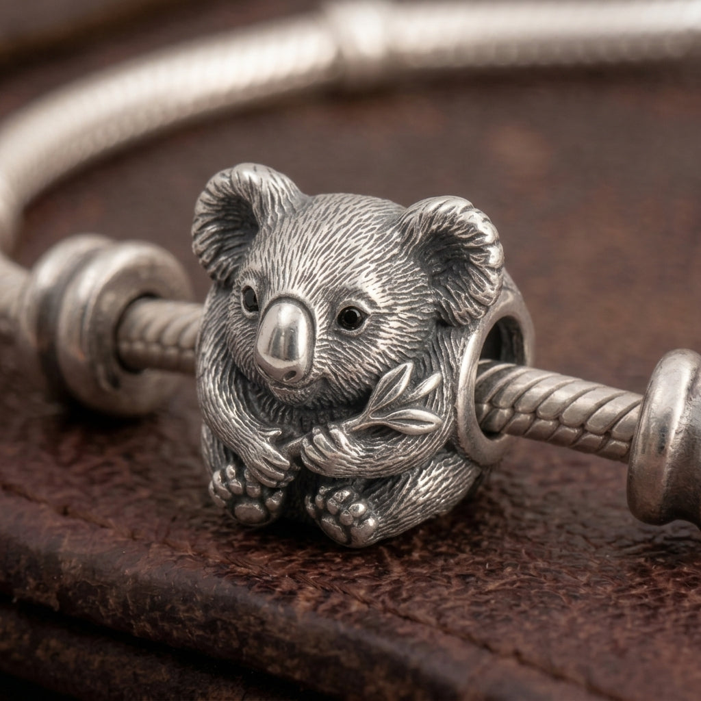 jewelaus CHARMS Sterling Silver Koala Charm