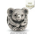 jewelaus CHARMS Sterling Silver Koala Charm