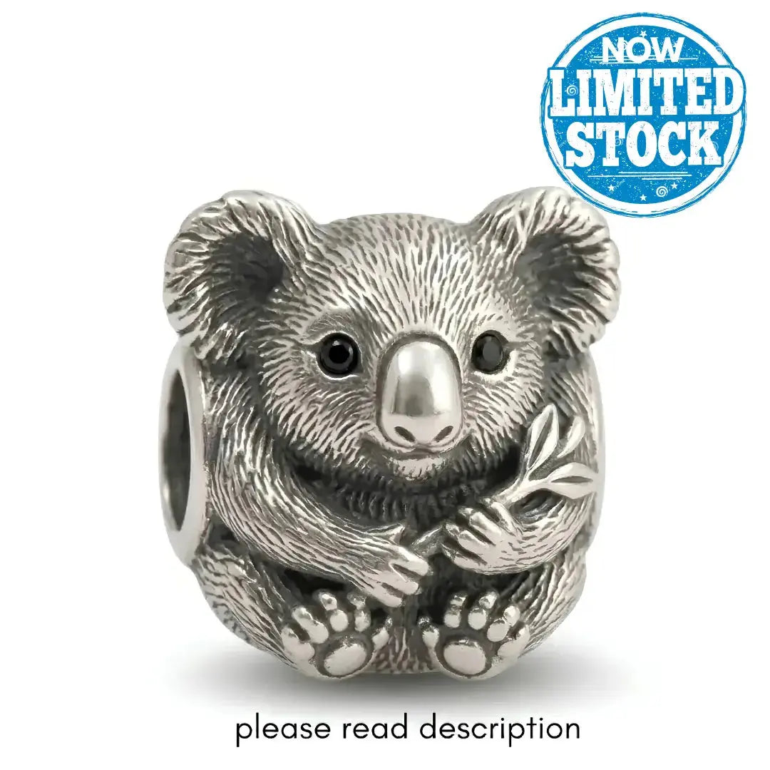 jewelaus CHARMS Sterling Silver Koala Charm