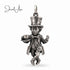 jewelaus CHARMS Sterling Silver Mad Hatter in wonderland Charm