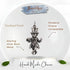 jewelaus CHARMS Sterling Silver Mad Hatter in wonderland Charm