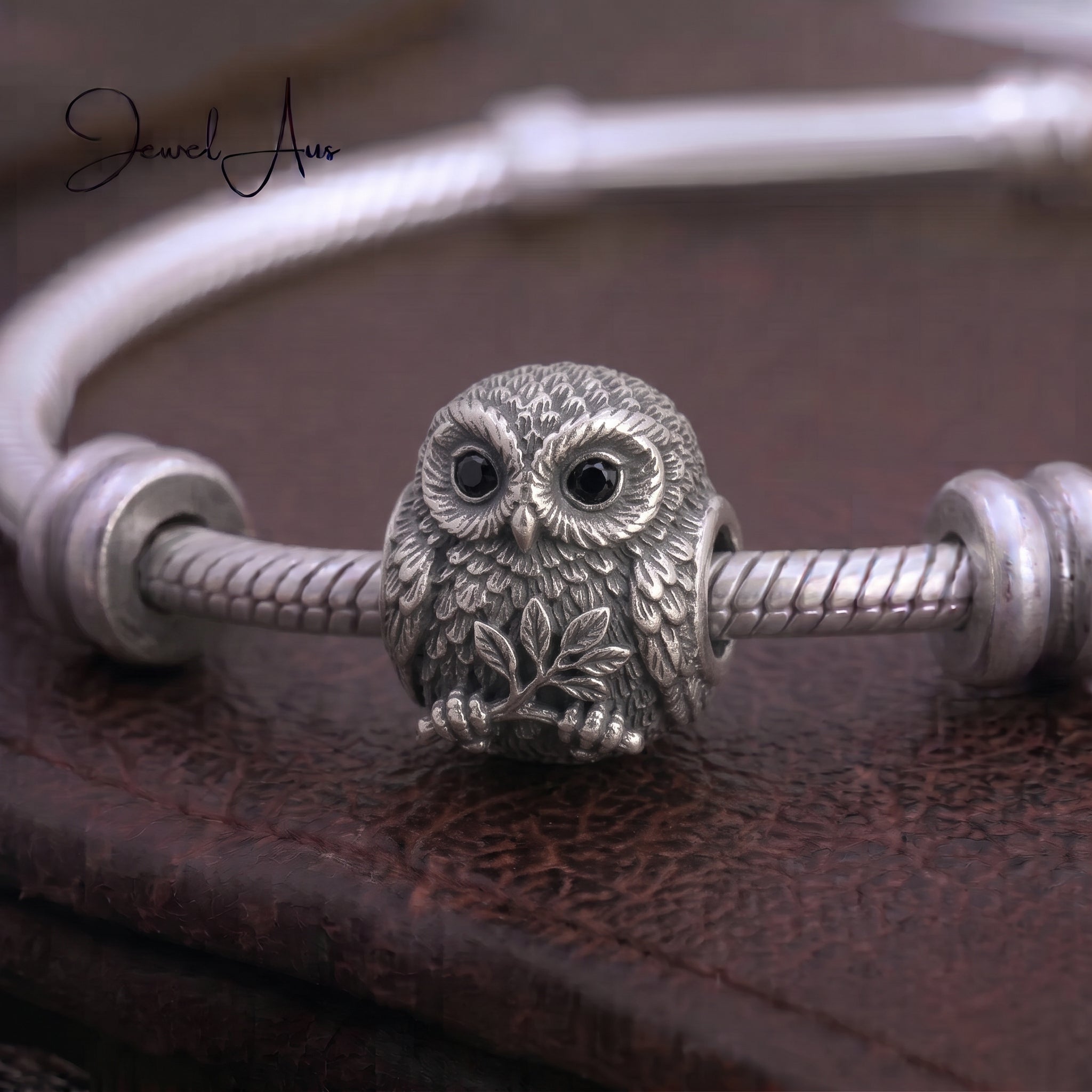 jewelaus CHARMS Sterling Silver Owl charm