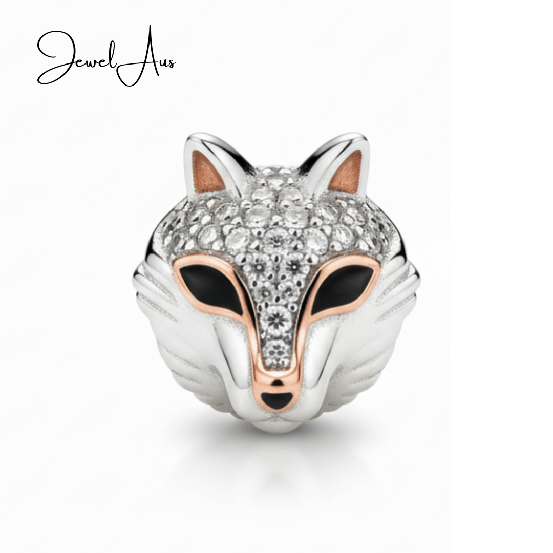 jewelaus CHARMS Studded Fox Charm Exclusive to JewelAus