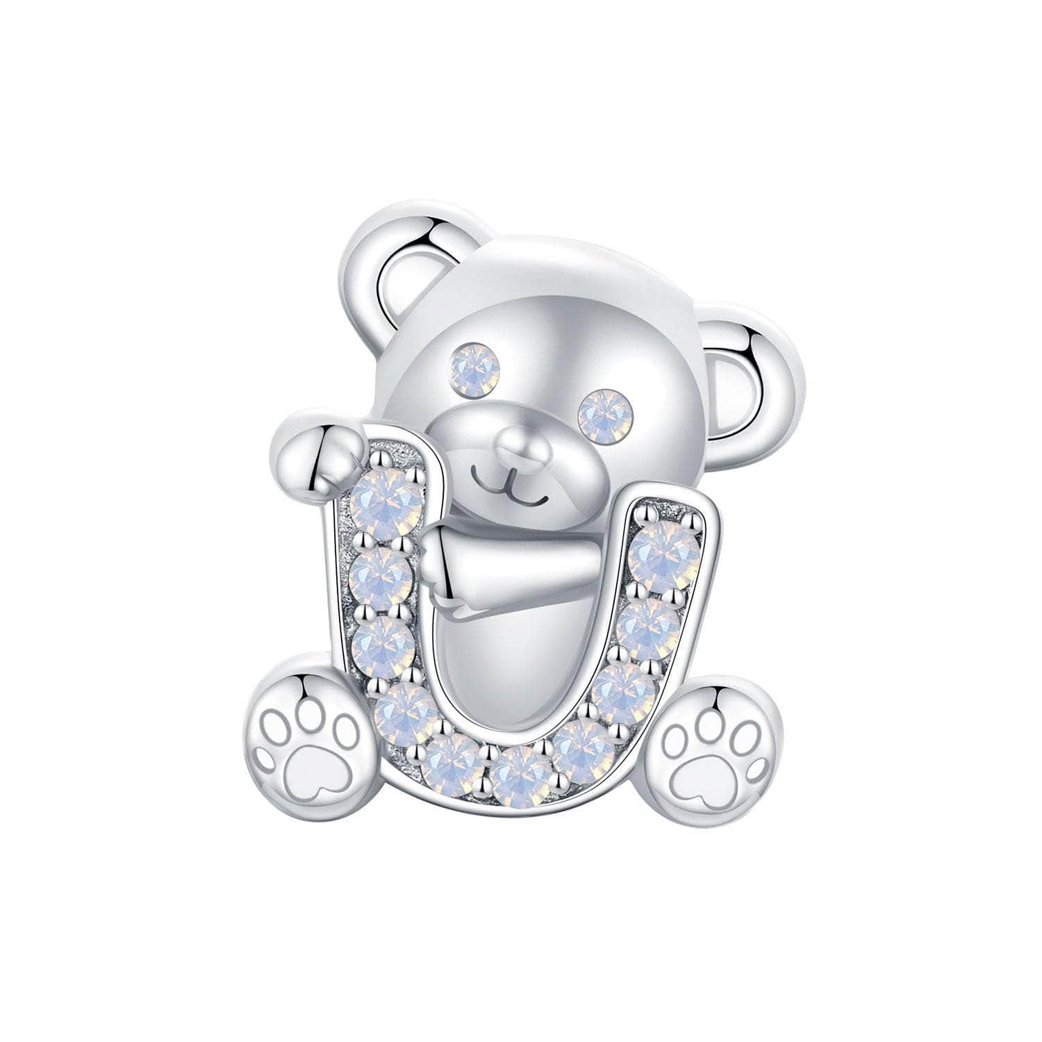 jewelaus CHARMS The U Heart Teddy Charm