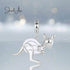 jewelaus CHARMS White Aussie Kangaroo Charm
