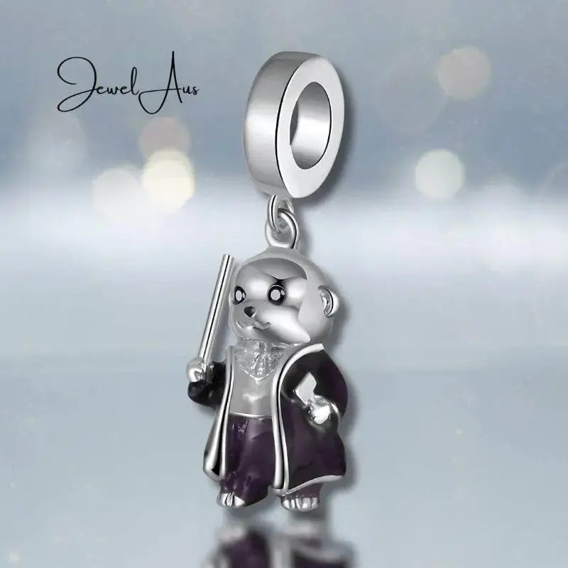 jewelaus CHARMS Wizard Meerkat charm