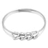 jewelaus custom brace 4 / White Gold Plated Custom Heart Bangle Bracelet