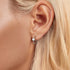 jewelaus Earrings Bead Hoop Earrings