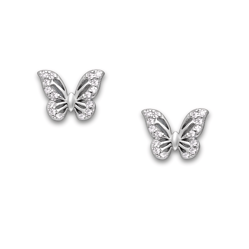 jewelaus Earrings Butterfly Earrings