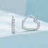 jewelaus Earrings Gem Heart Earrings