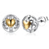 jewelaus Earrings Gold Heart Earrings