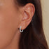 jewelaus Earrings Hexo Hoop Earrings