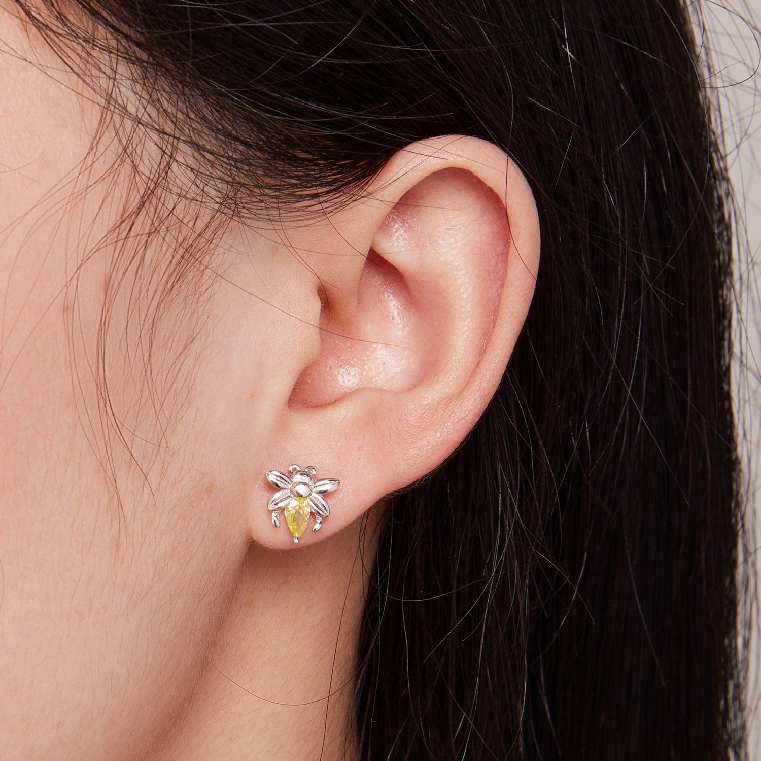 jewelaus Earrings Honey Bee Earrings
