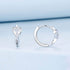 jewelaus Earrings Infinity Hoops