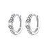 jewelaus Earrings Infinity Huggies