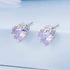 jewelaus Earrings June Birthstone Stud Earrings