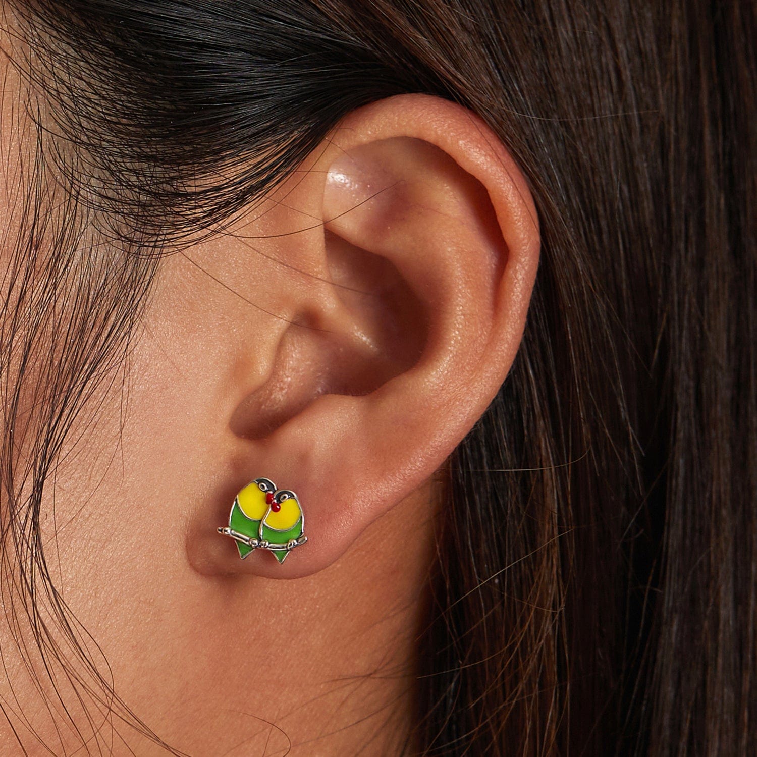jewelaus Earrings Lovebirds Earrings
