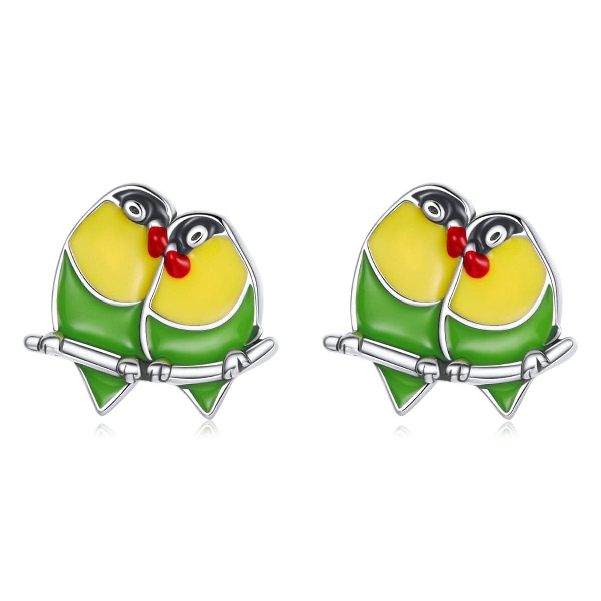 jewelaus Earrings Lovebirds Earrings