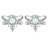 jewelaus Earrings Opal Bee Earrings