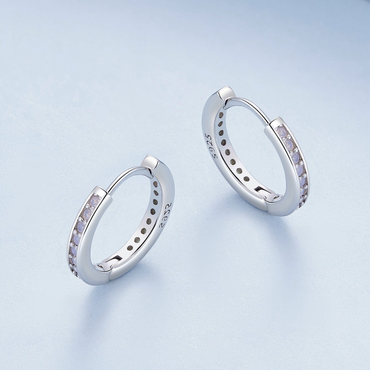 jewelaus Earrings Pink Opal Earrings