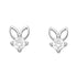 jewelaus Earrings Silver Rabbit Gemed Earrings