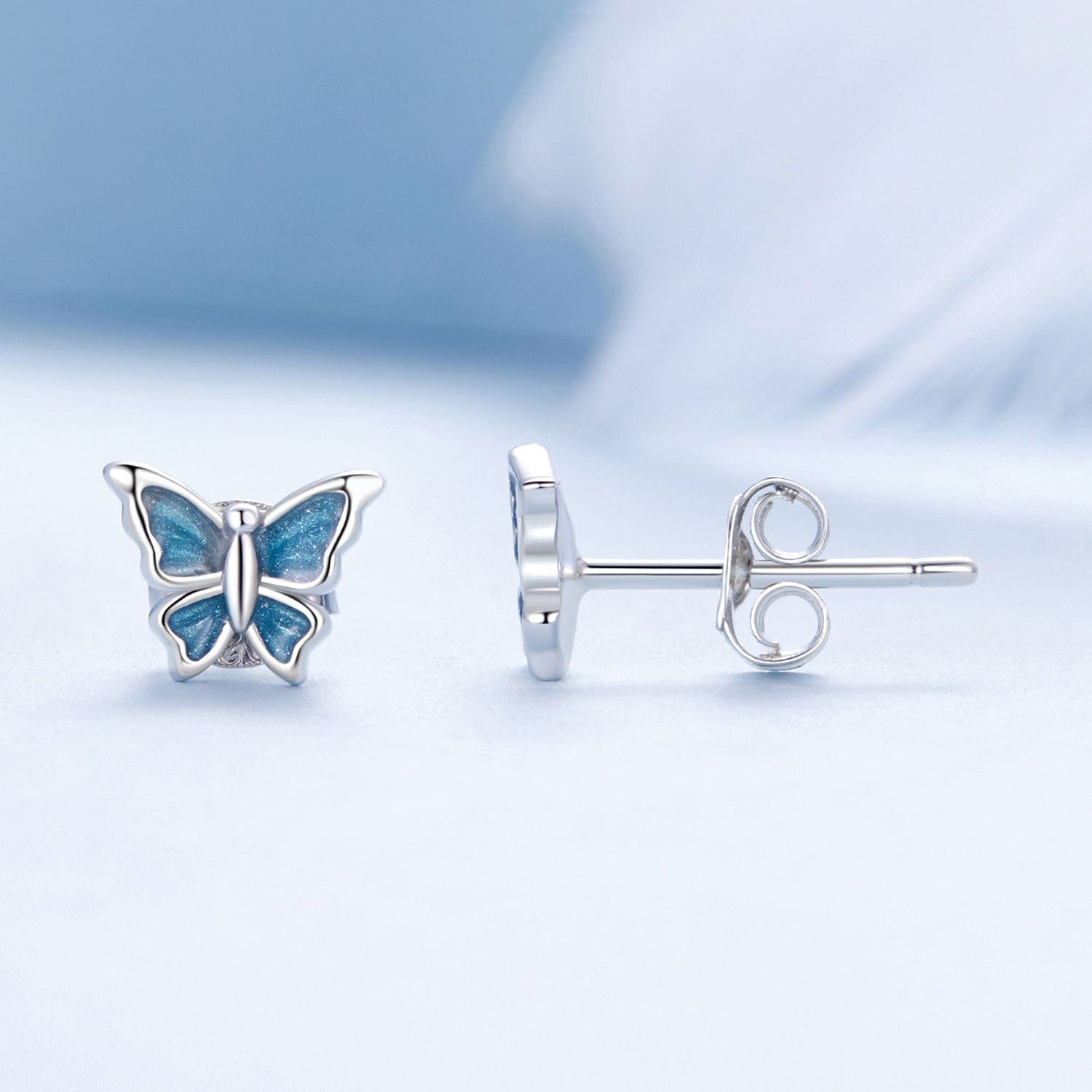 jewelaus Earrings Small Butterfly Earrings