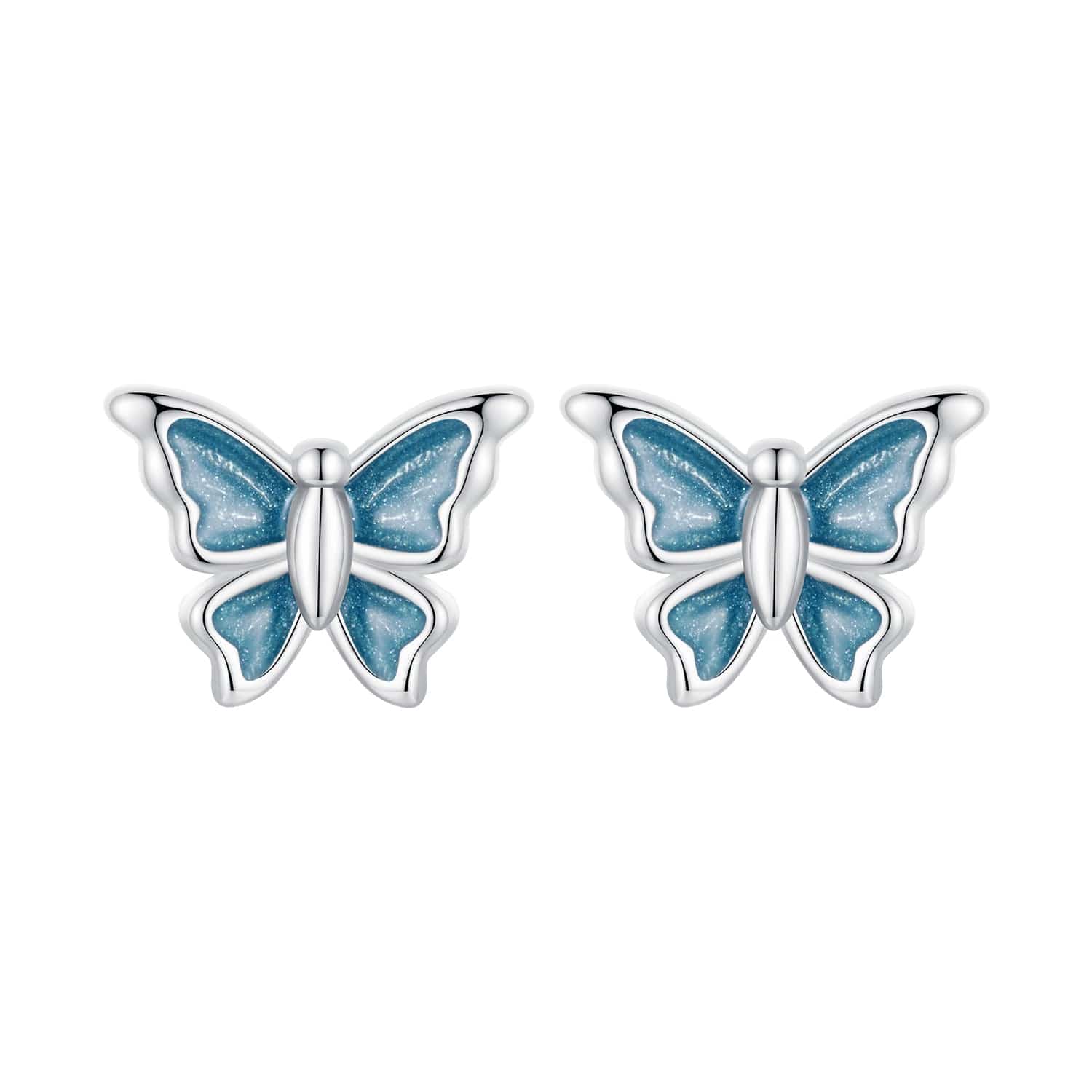jewelaus Earrings Small Butterfly Earrings