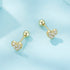 jewelaus Earrings Small Gold Stud Earrings