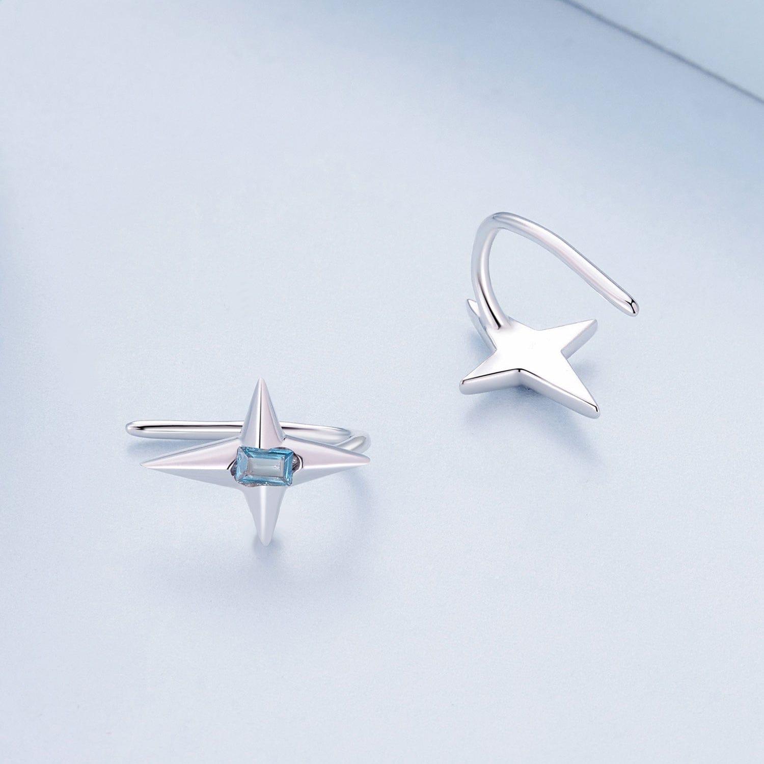 jewelaus Earrings Star Earrings