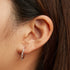 jewelaus Earrings Star Hoop Earrings