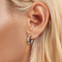 jewelaus Earrings Star Hoop Earrings