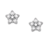 jewelaus Earrings Sterling Silver Flower Earrings