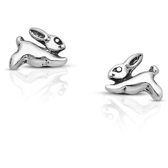 jewelaus Earrings Sterling Silver Rabbit Earrings