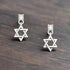 jewelaus Earrings Sterling Silver Star of David Earrings