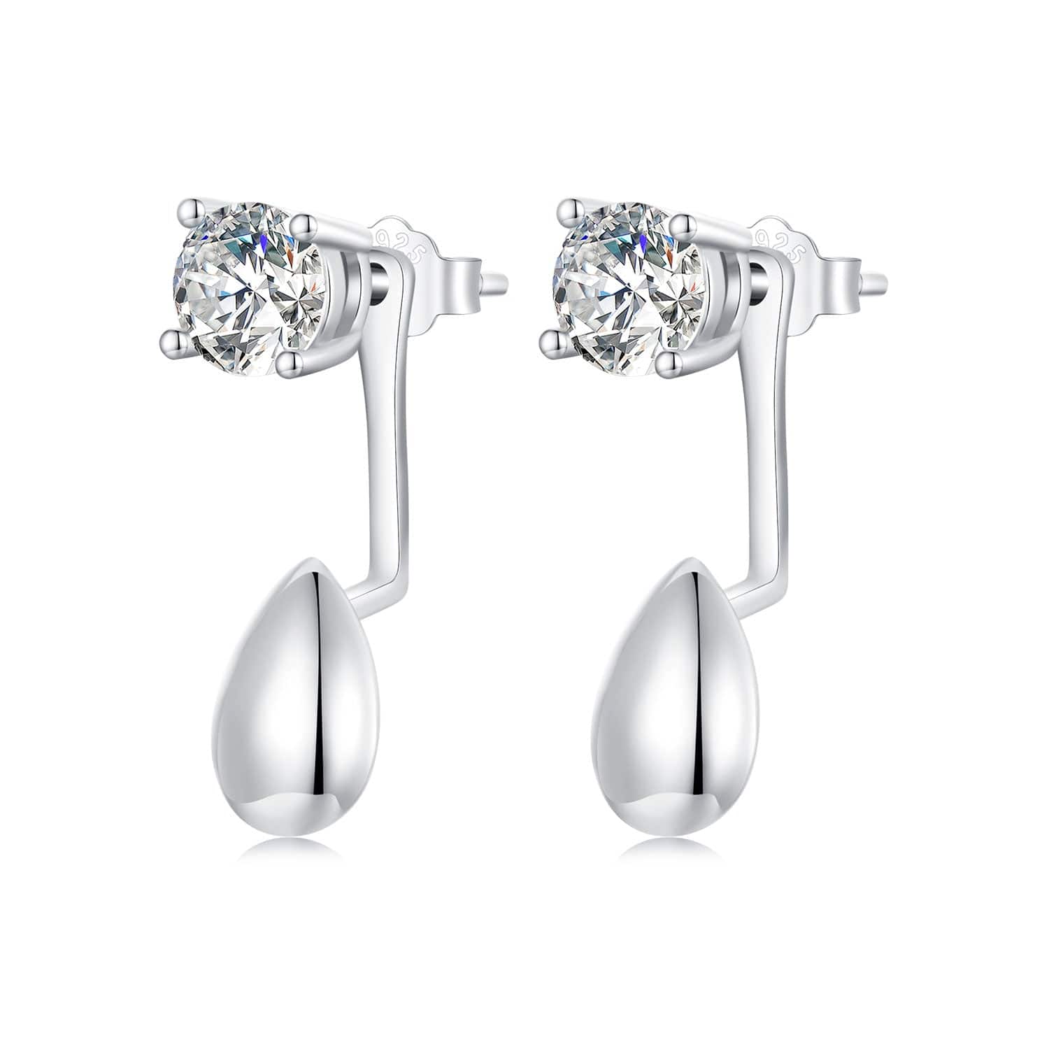 jewelaus Earrings Tear Drop Earrings
