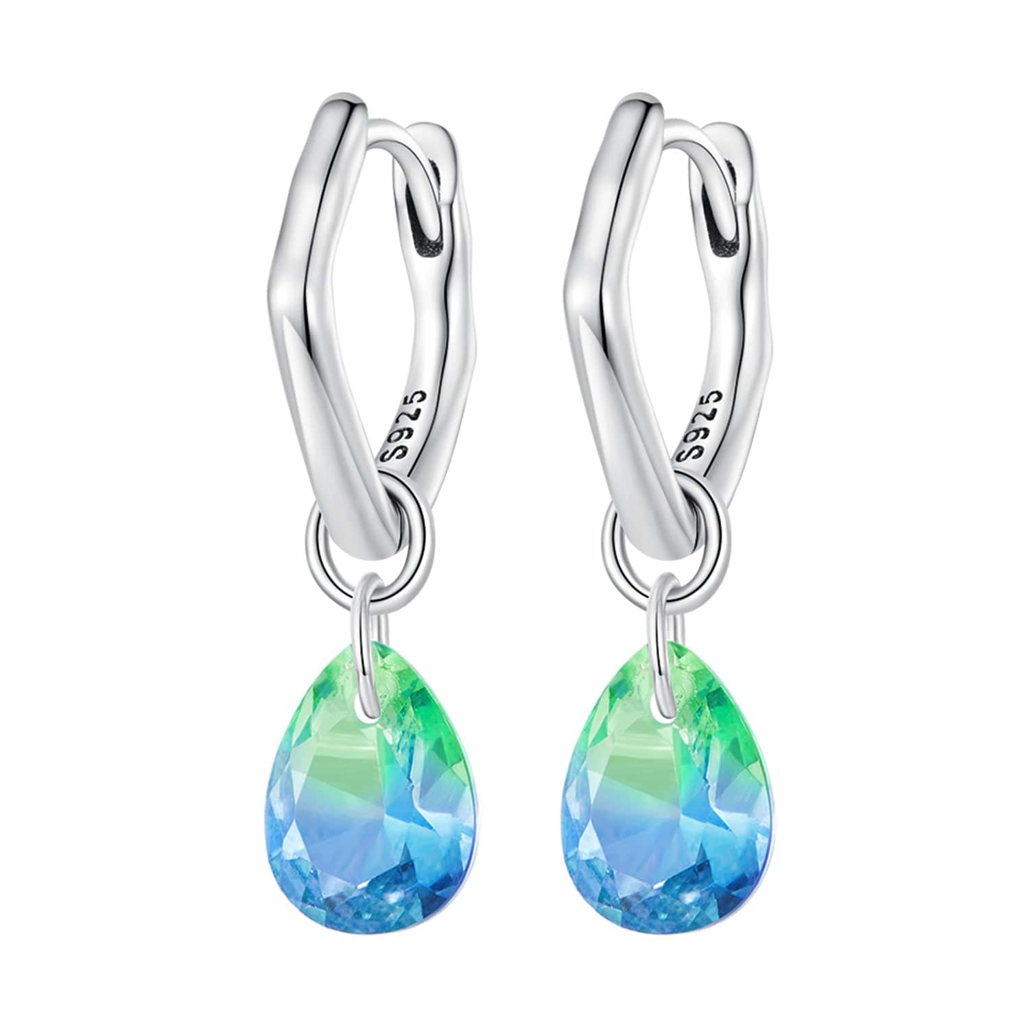 jewelaus Earrings Water Drop Earrings