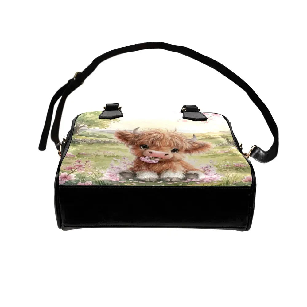 jewelaus Handbag Highland Cow Handbag