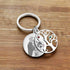 jewelaus Keychain Birthstone Stainless Steal Photo Keychain