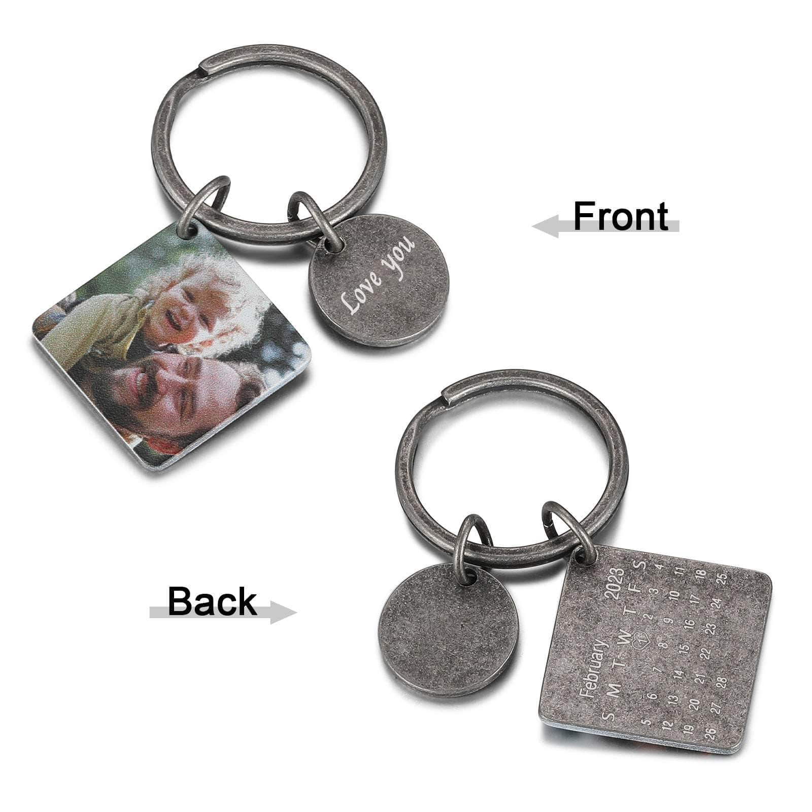 jewelaus Keychain Calendar And Photo Keychain