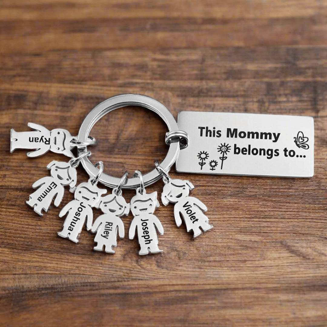 jewelaus Keychain Custom Baby Keychain