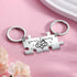 jewelaus Keychain Custom Puzzle Couple Keychain