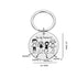 jewelaus Keychain Custom Round Family Keychain